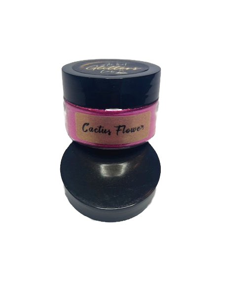 Cactus Flower pink holographic micro fine glitter