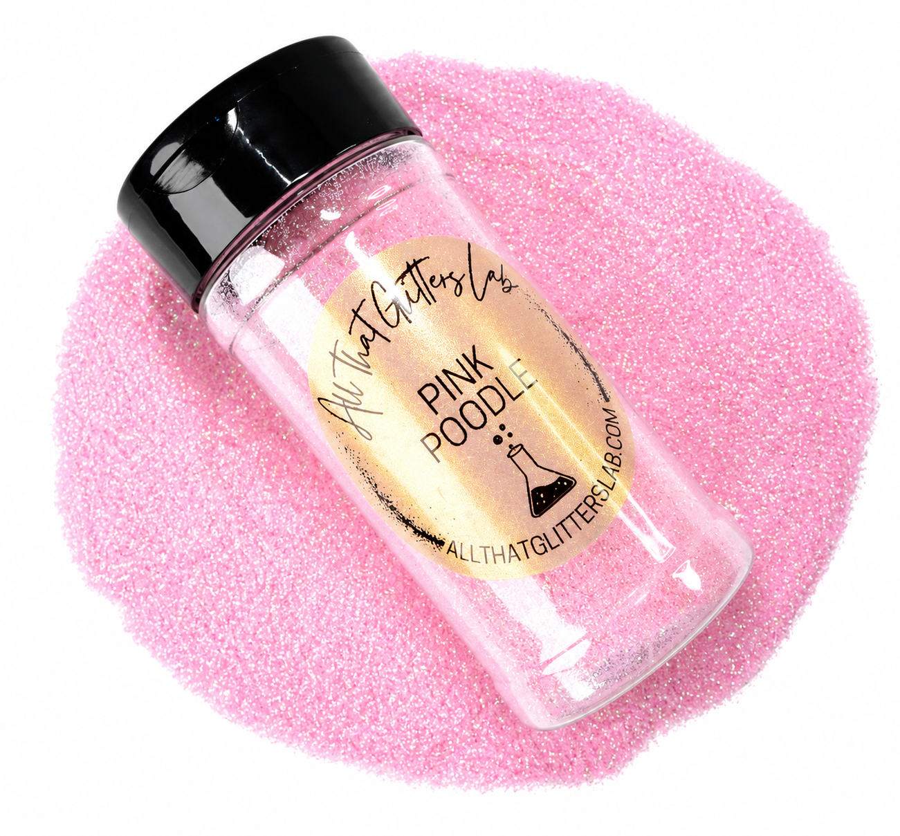 Pink Poodle glitter